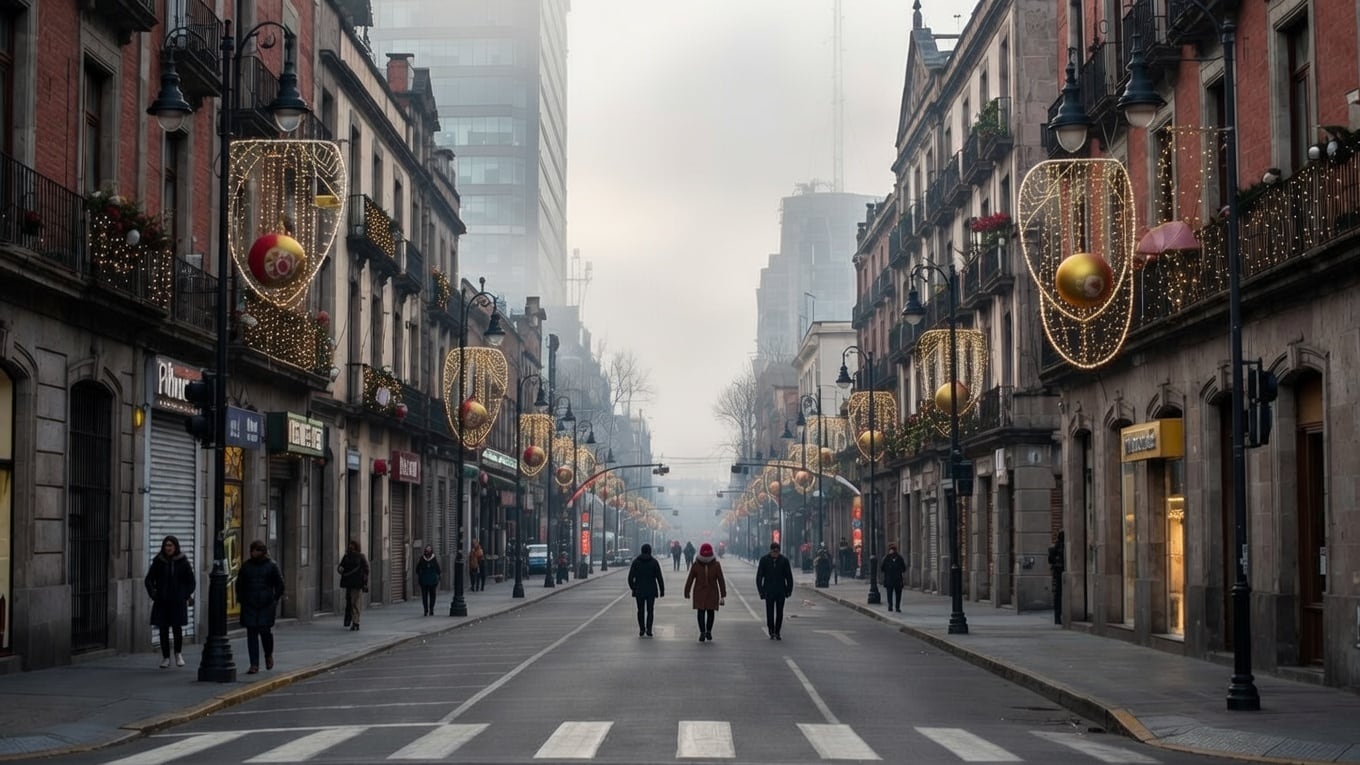 Tres alcaldías estarán en alerta naranja por temperaturas de hasta 1 grado, informó Protección Civil.