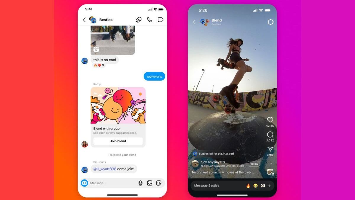 Instagram Blend: Nuevo feed secreto de reels entre usuarios en la app; qué es y cómo funciona