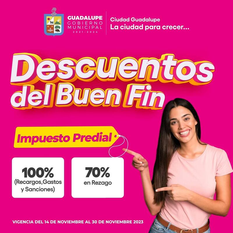 Guadalupe no se queda atrás y también se pone a modo.