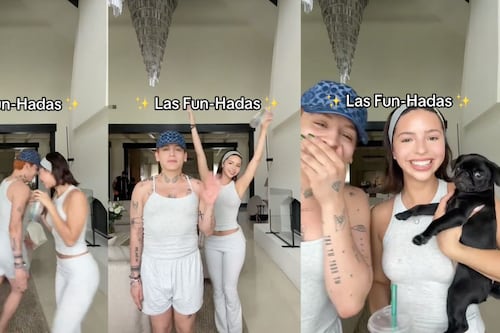 Video: Kunno y Ángela Aguilar se autonombran las ‘fun-hadas’ y en redes los llaman ‘invent-hadas’