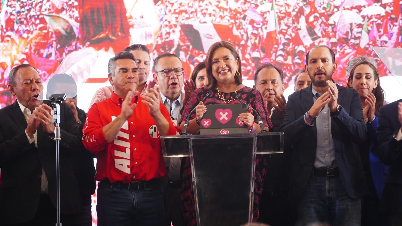 Tras reconocer el triunfo de Sheibaum, la candidata Xóchitl Gálvez dijo que –desde la oposición– pedirá resultados al nuevo Gobierno.