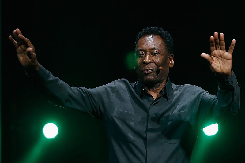 Pelé es reconocido como uno de los mejores jugadores de la historia