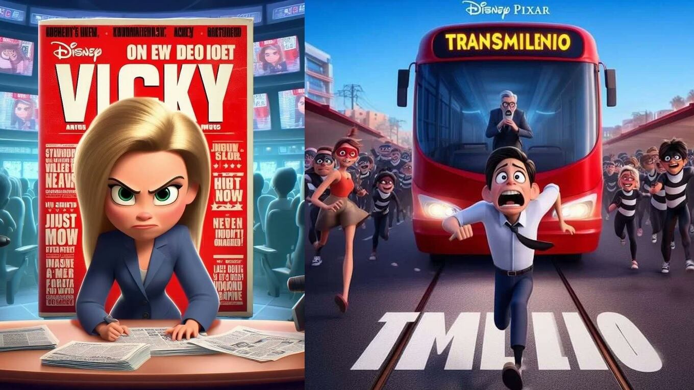 Las redes sociales se han inundado con imágenes de póster de Pixar con Inteligencia Artificial.