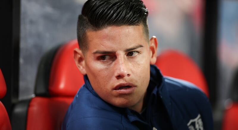 Presidente de Rayo Vallecano sentenció a James Rodríguez a la banca