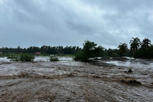 Acapulco: Puerto Márquez bajo el agua; sorprenden imágenes de la inundación