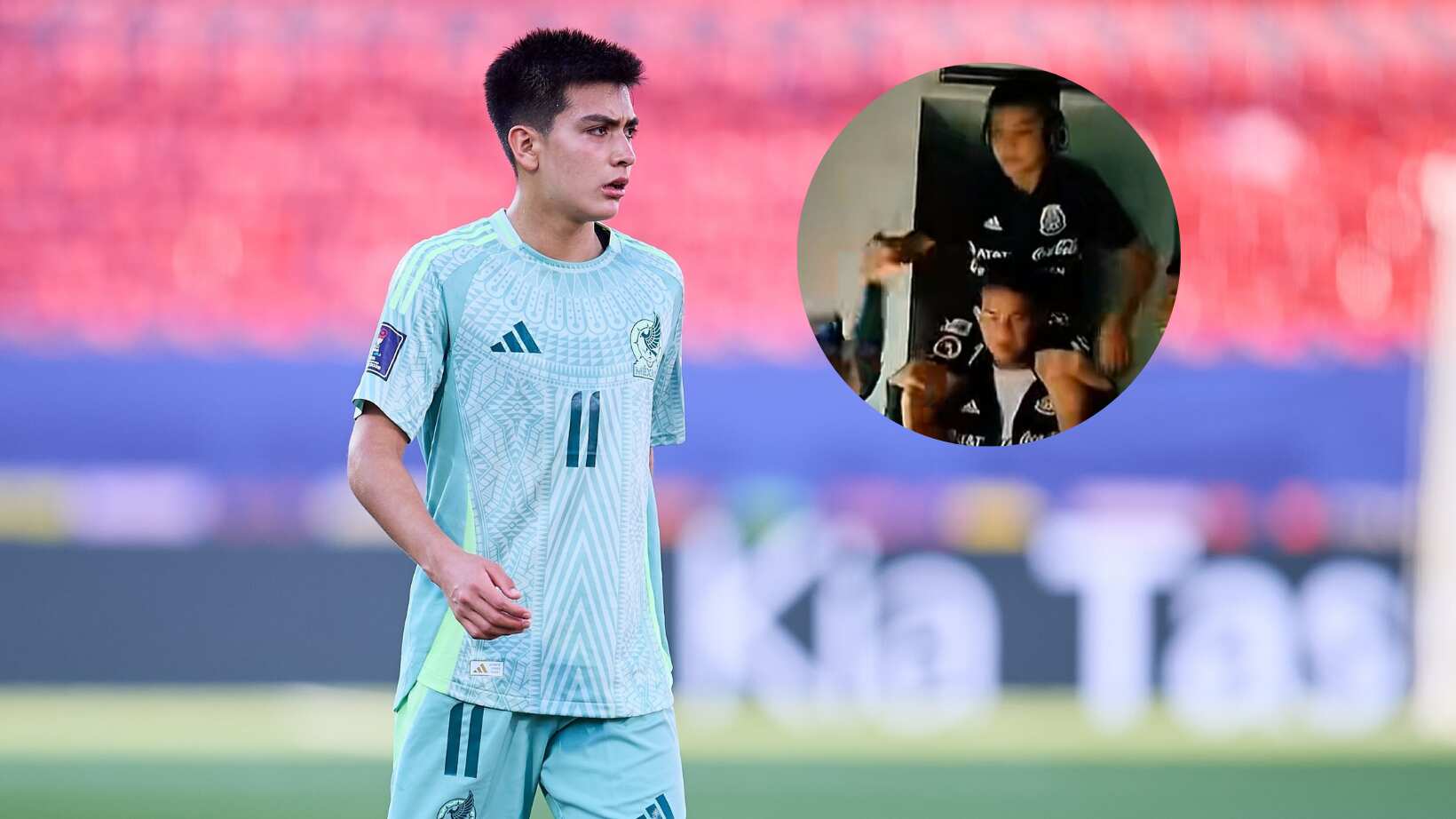 Gilberto Mora fue captado de fiesta.