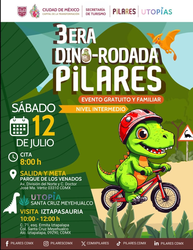 Dino Rodada CDMX 2025