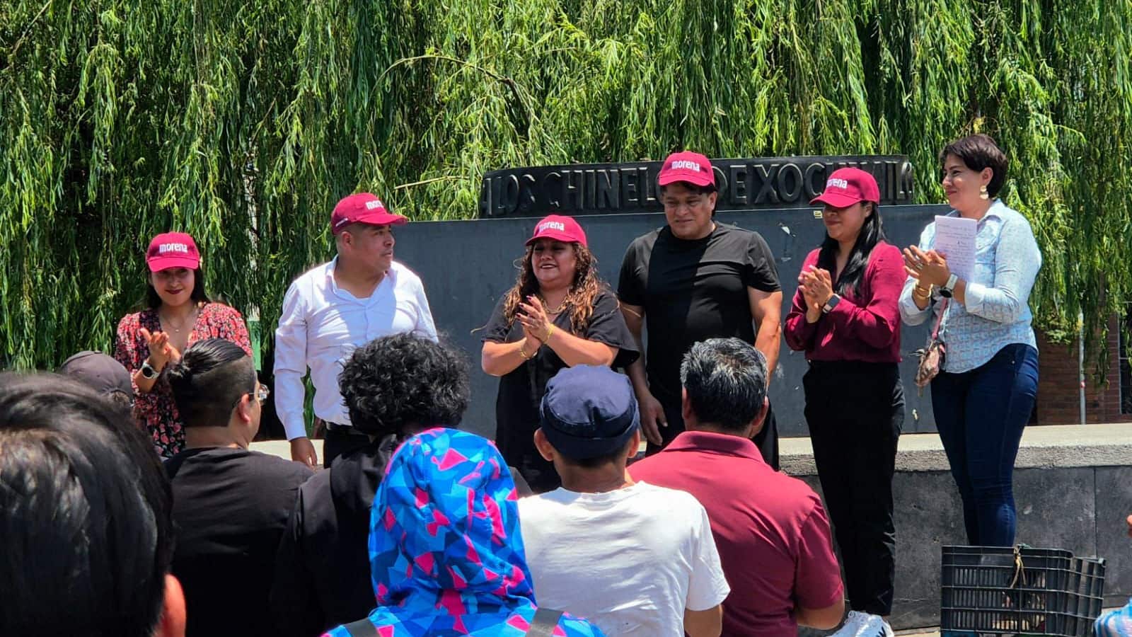 Los exfuncionarios de Xochimilco Suany Villa y Maximino Corrales Ramos anunciaron su salida del PT y denunciaron abusos y violencia por parte de la actual alcaldesa