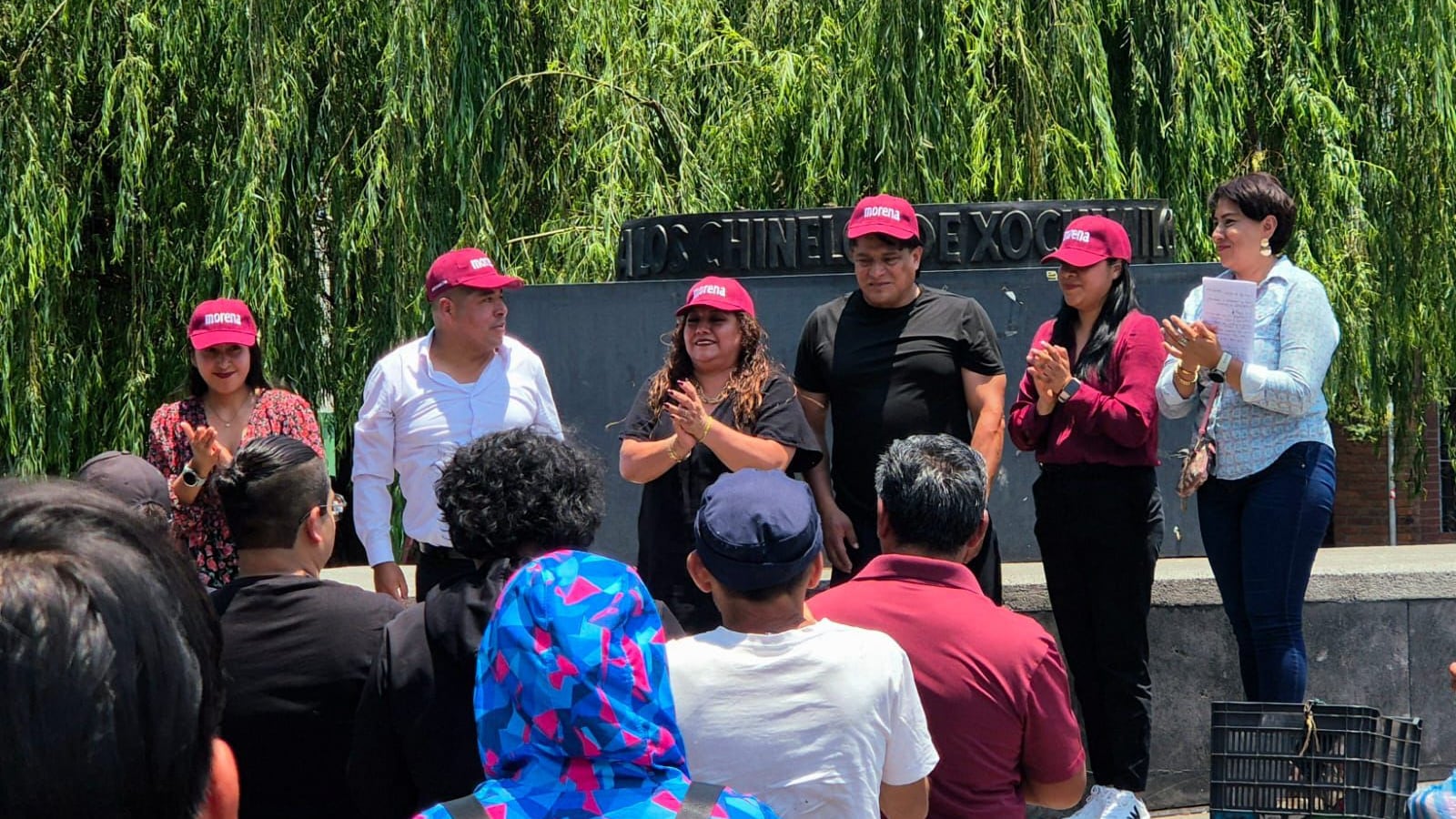 Los exfuncionarios de Xochimilco Suany Villa y Maximino Corrales Ramos anunciaron su salida del PT y denunciaron abusos y violencia por parte de la actual alcaldesa