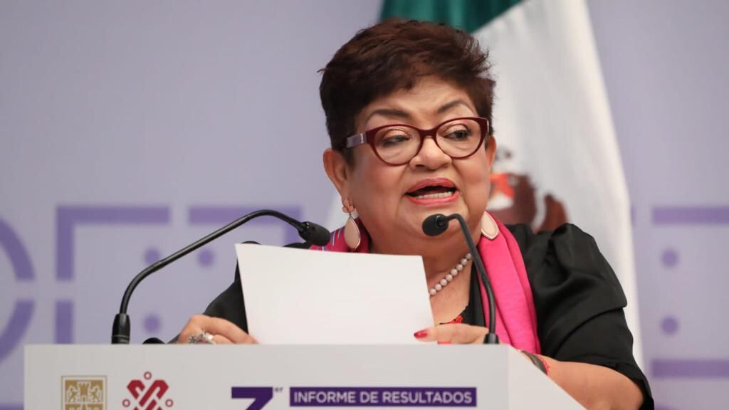Ernestina Godoy, fiscal de la Ciudad de México. Foto: GCDMX
