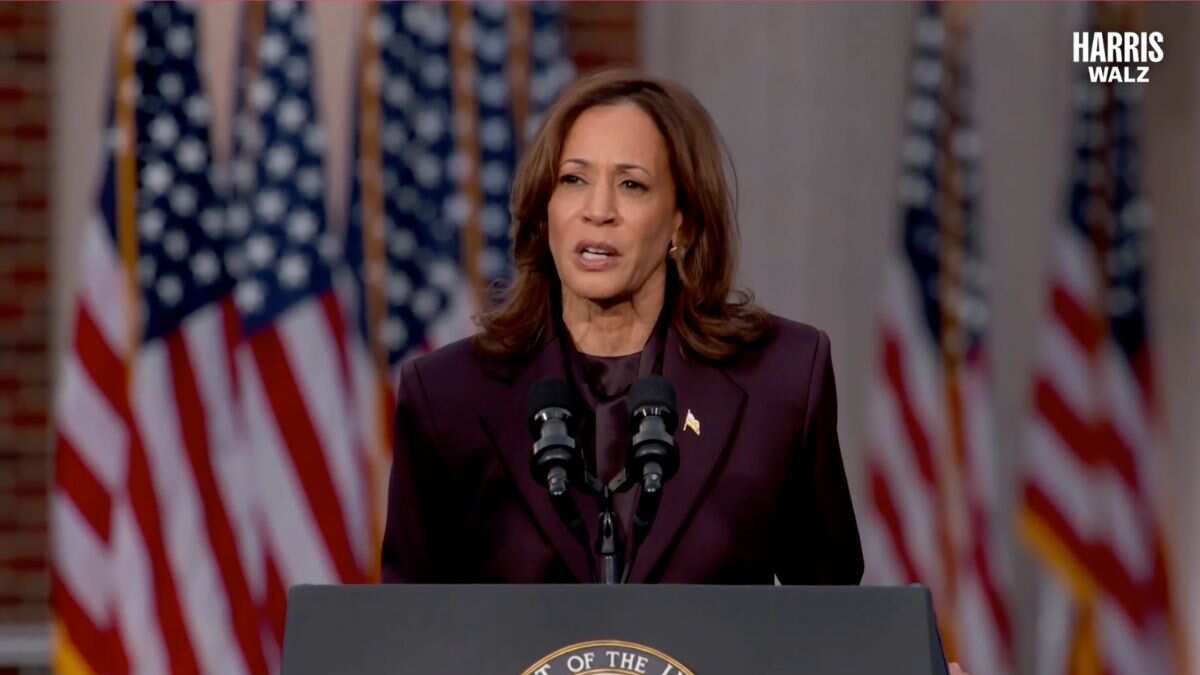Video: Kamala Harris acepta la derrota y se pronuncia tras la victoria de Donald Trump en EE. UU.