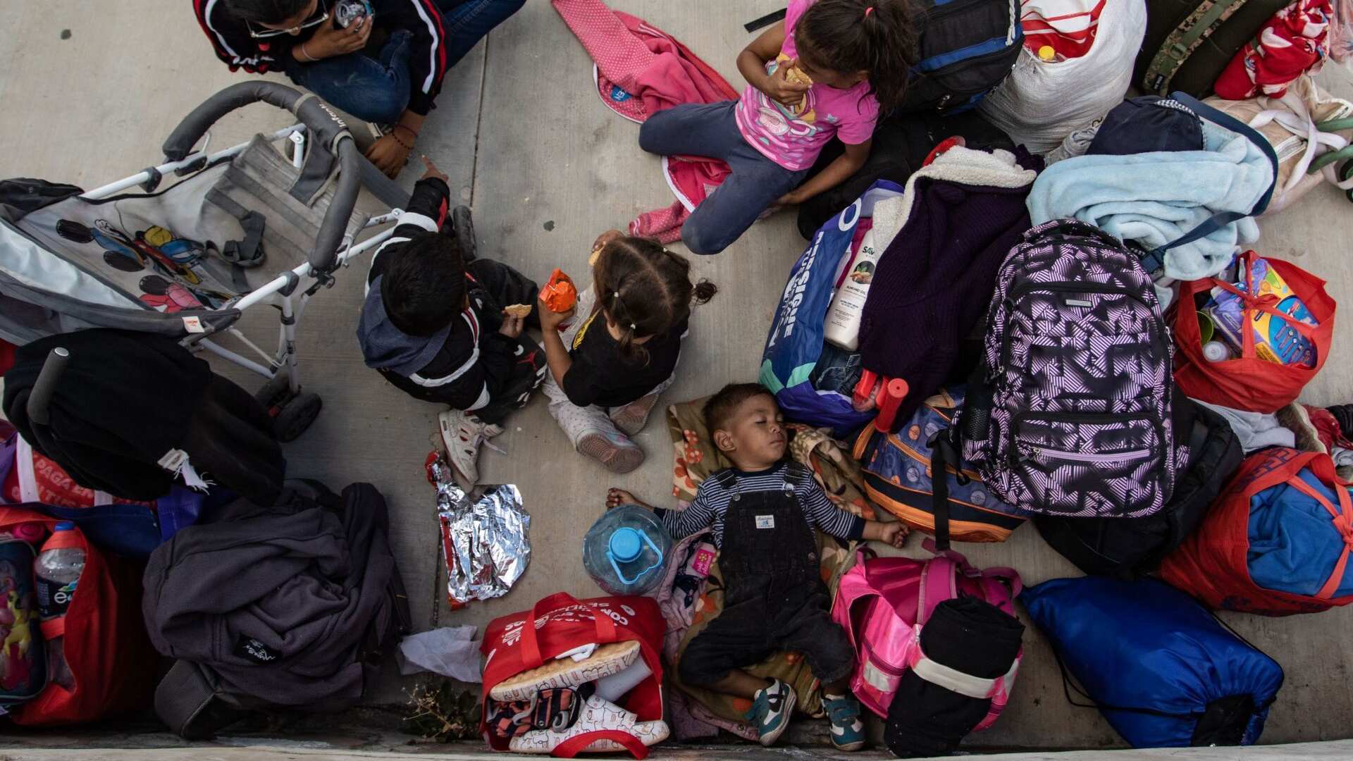 Niños migrantes