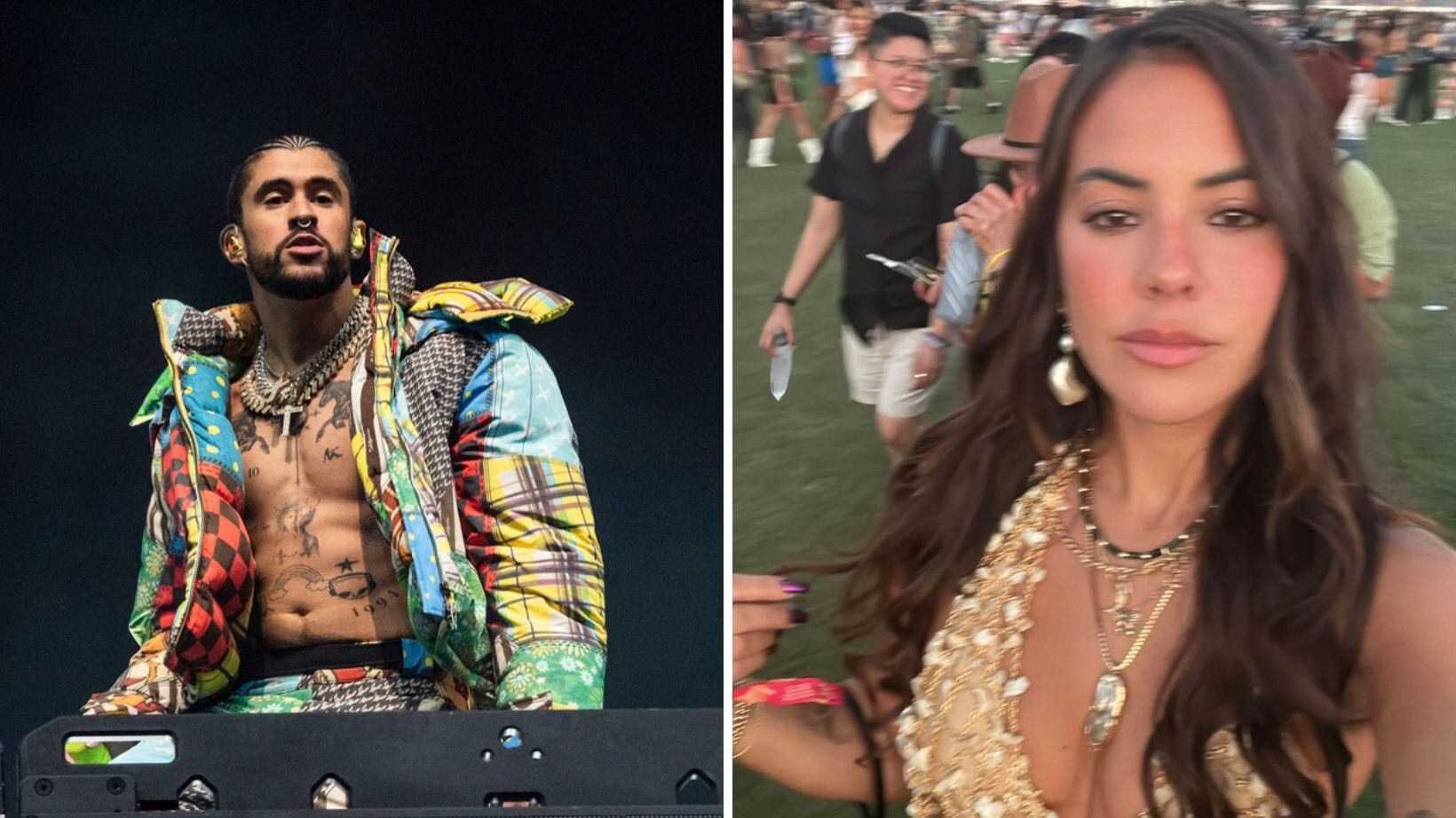 Créditos: Bad Bunny (AP), Gabriela Berlingeri (Instagram)