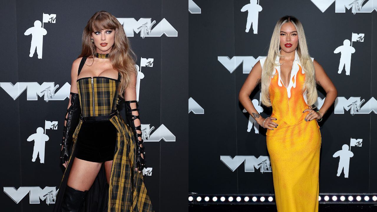 Swifties confunden a Karol G con Wendy Guevara por fotografía con Taylor Swift