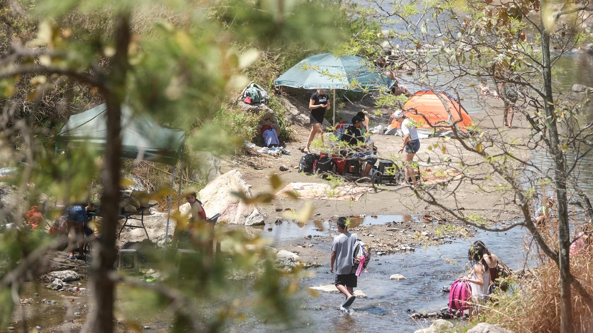 Durante la Semana Santa muchos jaliscienses optan por disfrutar del aire fresco en el área reservada del bosque "La Primavera". CORTESÍA/ GOBIERNO DE JALISCO