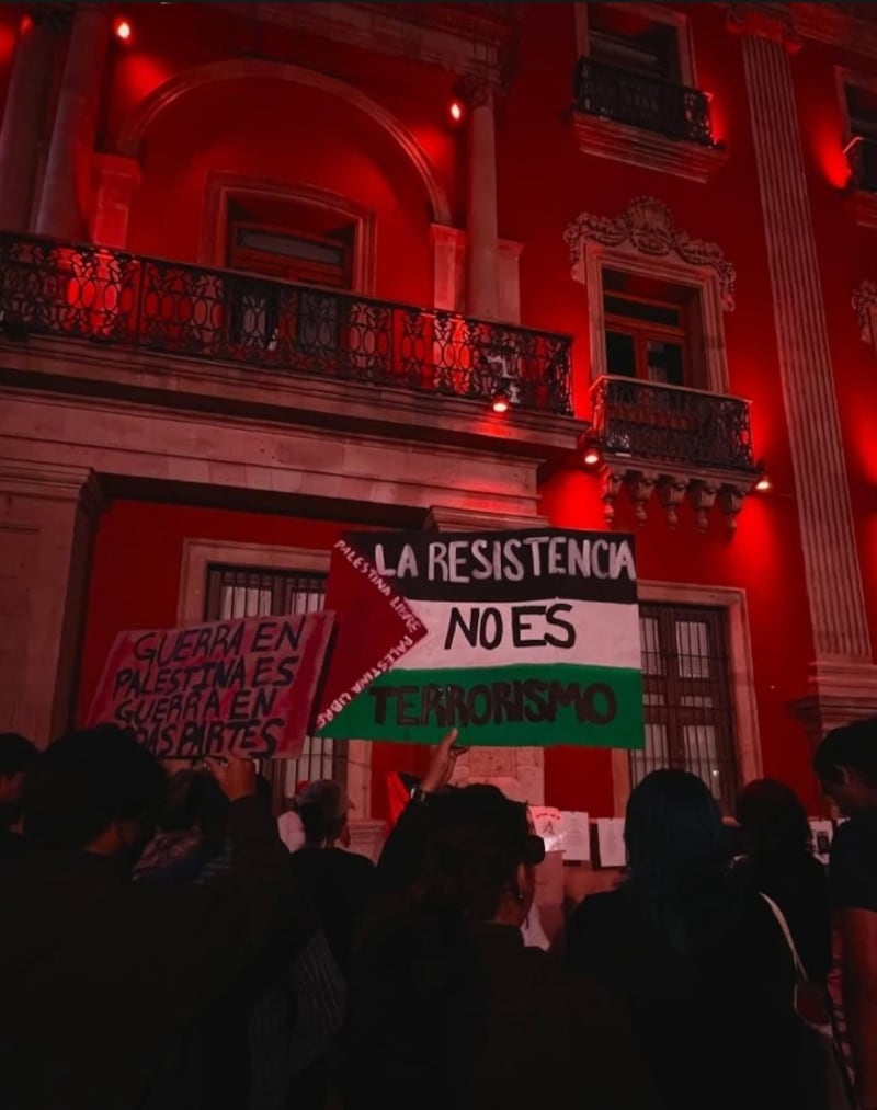 “¡No dejemos de hablar de Gaza!”: exigen a alcaldesa de León romper relación con Israel