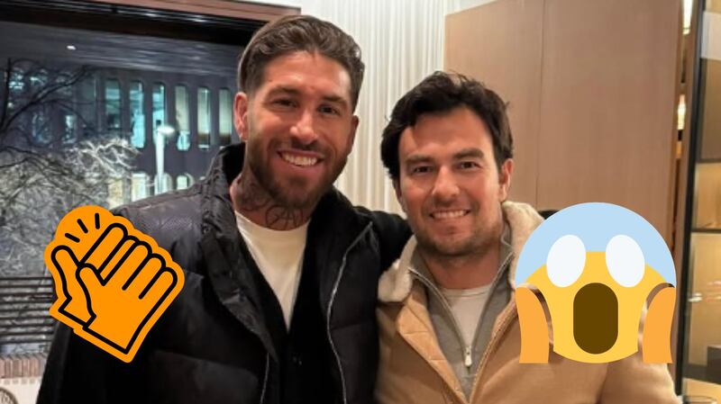 Sergio Ramos y Sergio Pérez