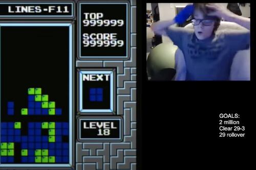 Adolescente de 13 años vence por primera vez al videojuego Tetris   