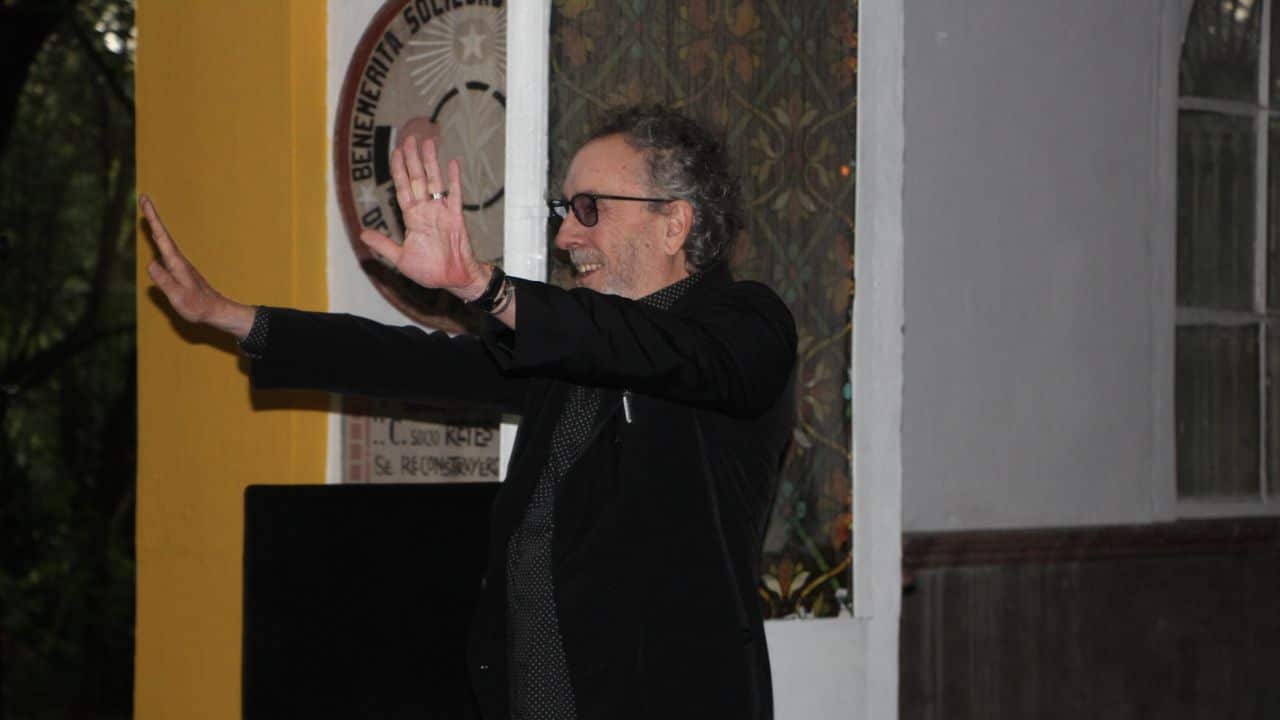 Tim Burton en su Masterclass en el Panteón Dolores