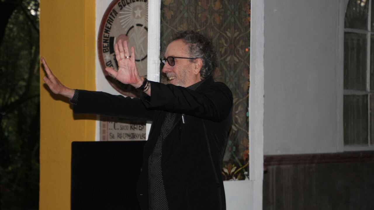 Tim Burton en su Masterclass en el Panteón Dolores