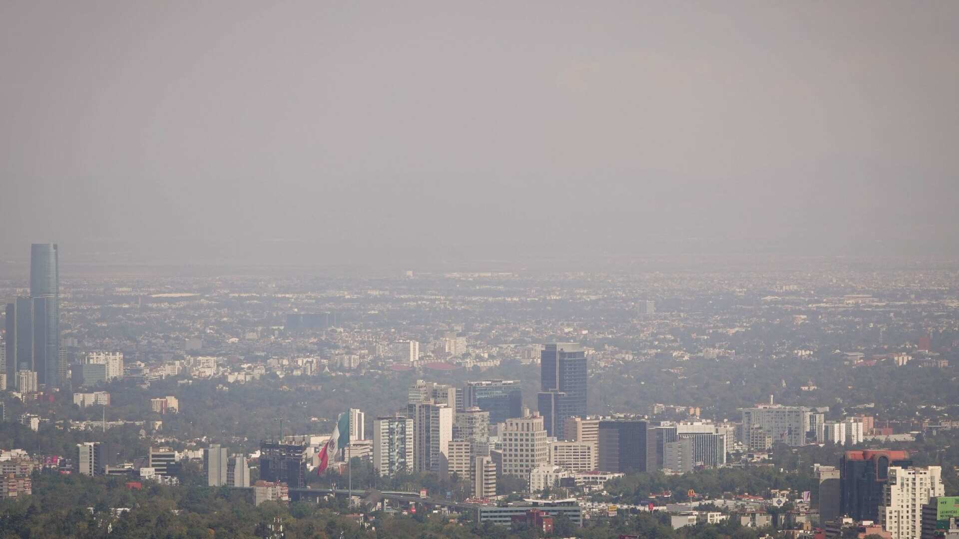 Navidad deja mala calidad del aire en el Valle de México