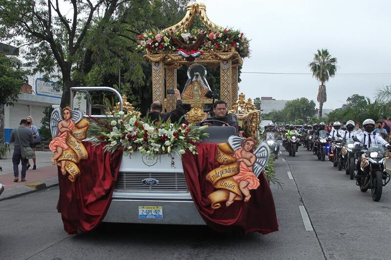 Esta tarde fueron reabiertas las calles cerradas para la festividad religiosa.