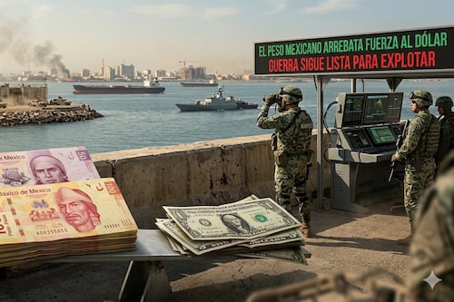 Peso respira y arrebata fuerza al dólar; guerra sigue lista para explotar