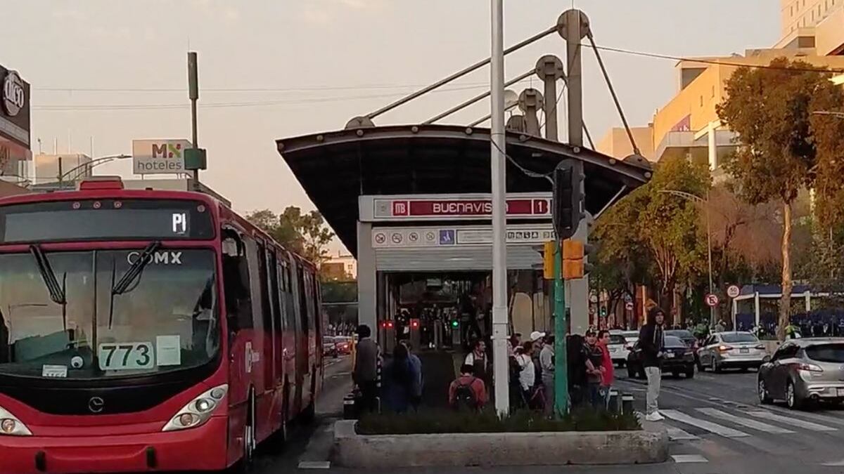 Buenavista, Línea 1 Metrobús