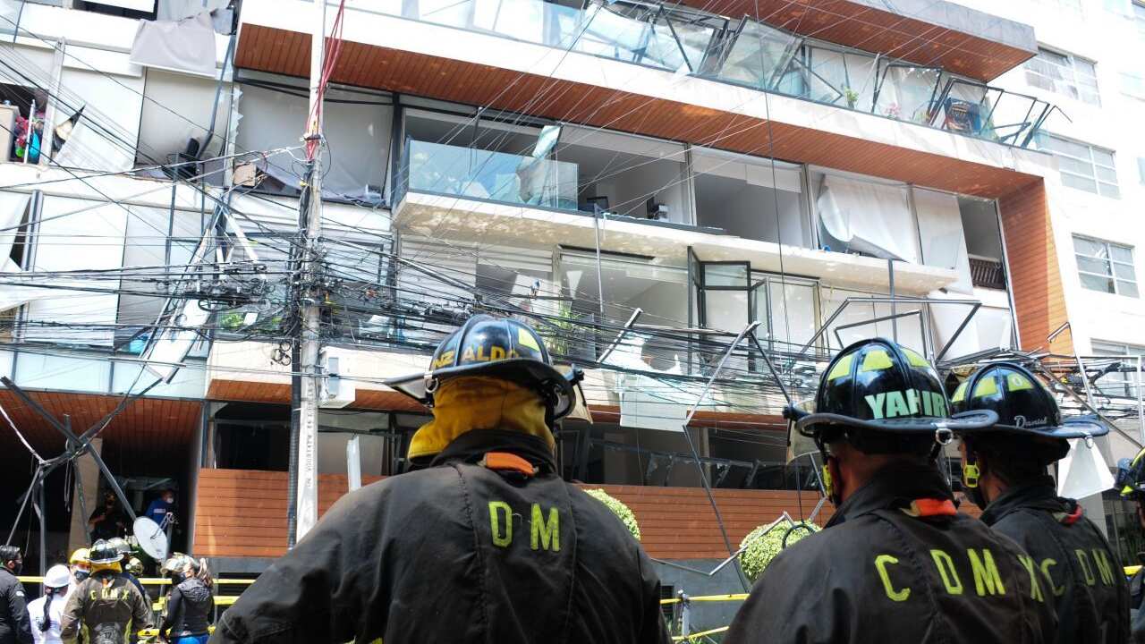 Explosión en Edificio de Avenida Coyoacán