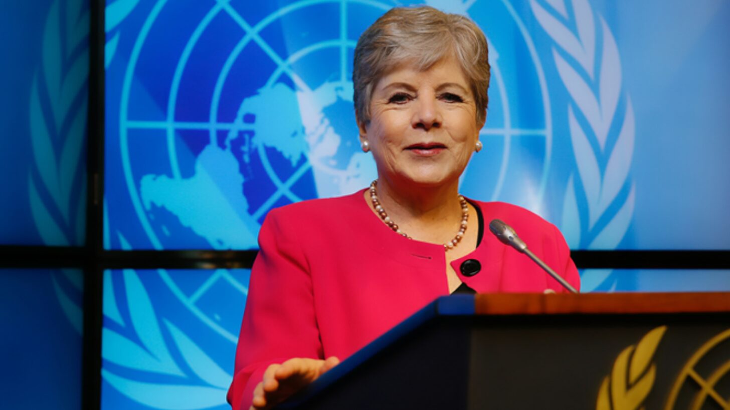 La nueva titular de SRE tiene una amplia trayectoria diplomática. (Cepal)