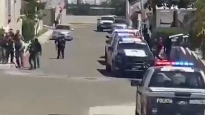 Balacera en el conjunto habitacional Residencial Barcelona, en Tijuana, Baja California