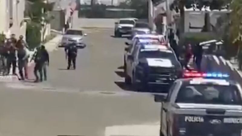 Balacera en el conjunto habitacional Residencial Barcelona, en Tijuana, Baja California