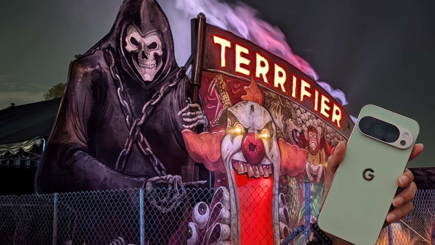 Probamos el nuevo Google Pixel 10 Pro entre luces tenebrosas, monstruos y niebla en Universal Studios Hollywood