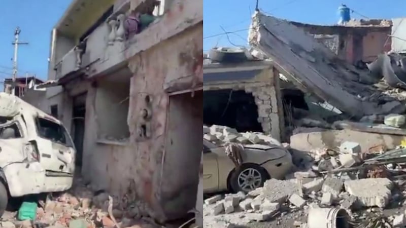 Explosión por fuga de gas en Coacalco deja al menos 12 heridos y severos daños en viviendas