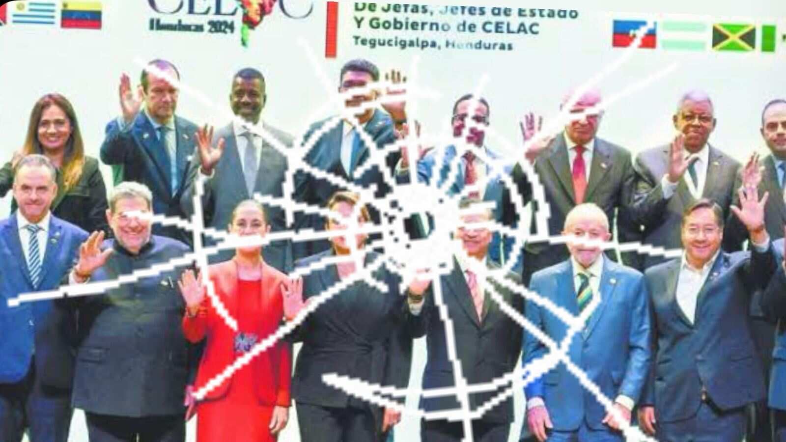 La ruptura quedo grabada en video