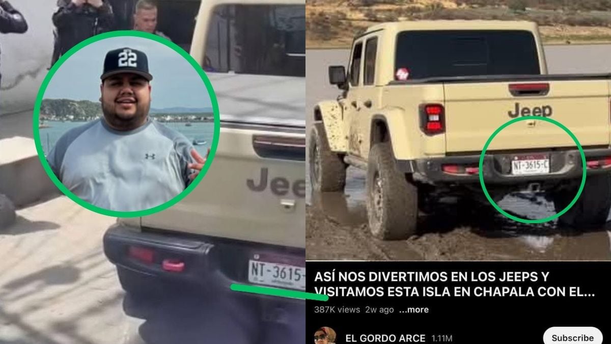 Gordo Arce: Placas de camioneta baleada en Tlaquepaque coinciden con las vistas en uno de sus videos de YouTube