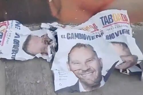 Panistas acusan a alcalde interino de Iztapalapa de bajar la propaganda de Santiago Taboada