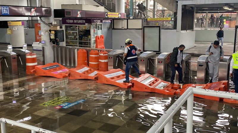 Pantitlán inundado