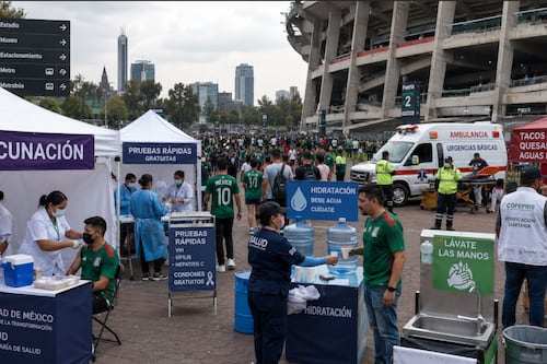 CDMX refuerza vigilancia sanitaria y atención médica por actividades de la Copa del Mundo