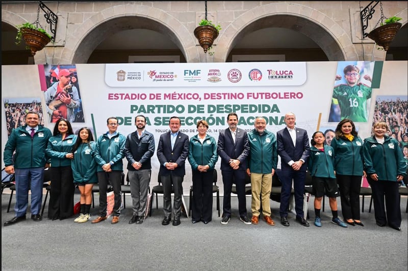 Edomex juega la selección