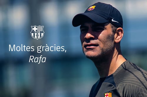 Rafa Márquez deja de manera oficial al Barcelona Athletic; se acerca a la Selección mexicana