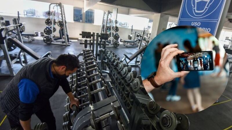 Smart Fit ayuda a usuario grabado sin su consentimiento en vestidor