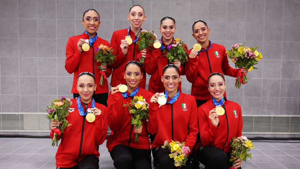 Selección mexicana natación artística