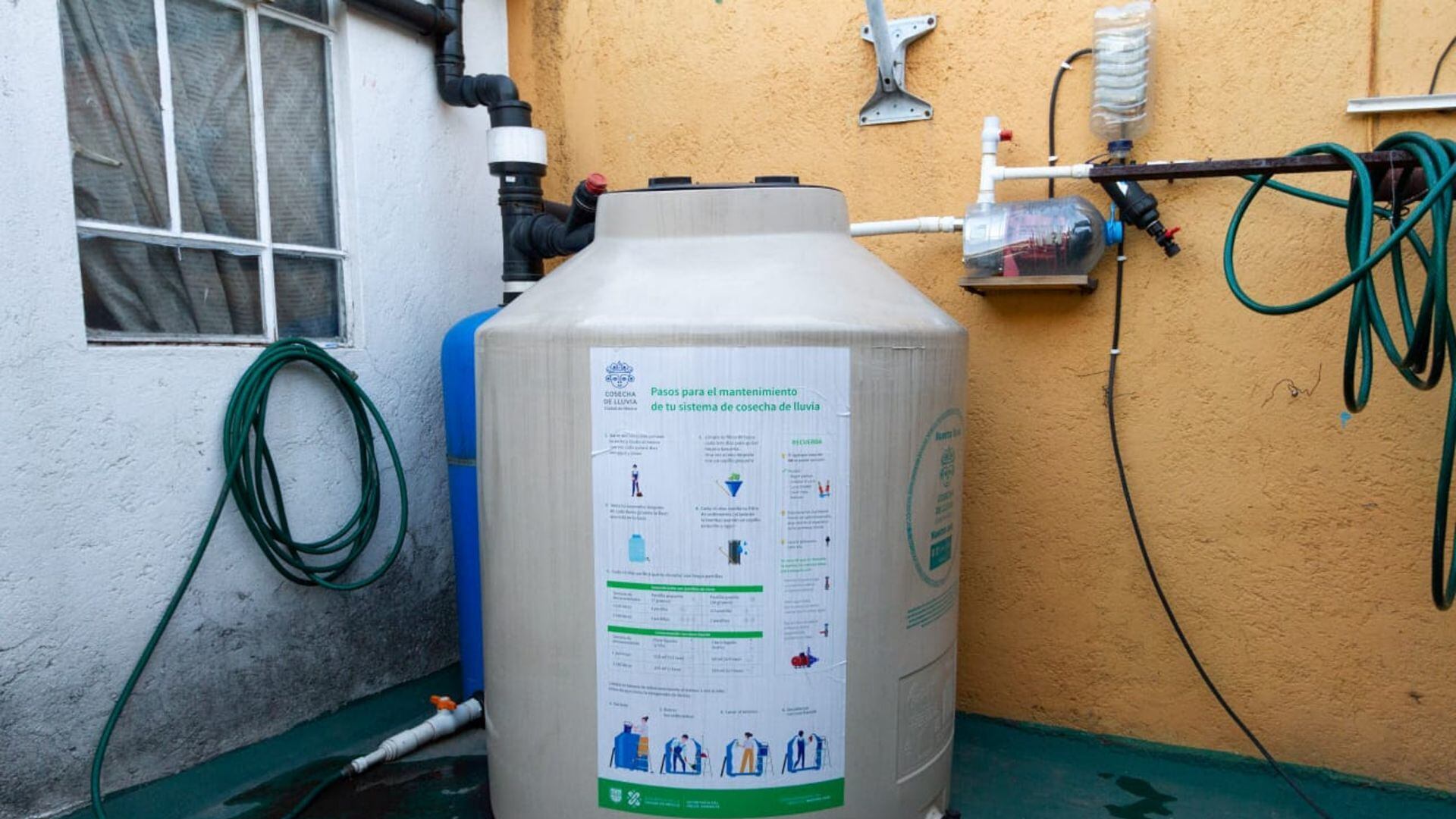 Cosecha de lluvia, alternativa contra sequías