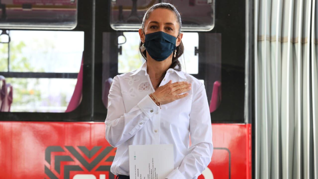 Claudia Sheinbaum, jefa de gobierno de la CDMX.