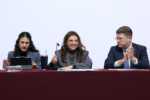 Clara Brugada refuerza combate contra la extorsión: habrá reformas, campaña masiva y más detenciones