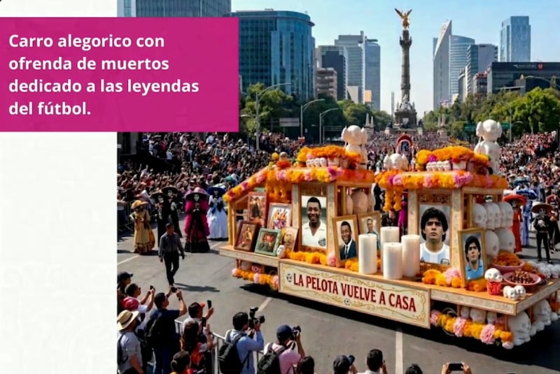 Desfile Mundialista 2026 CDMX