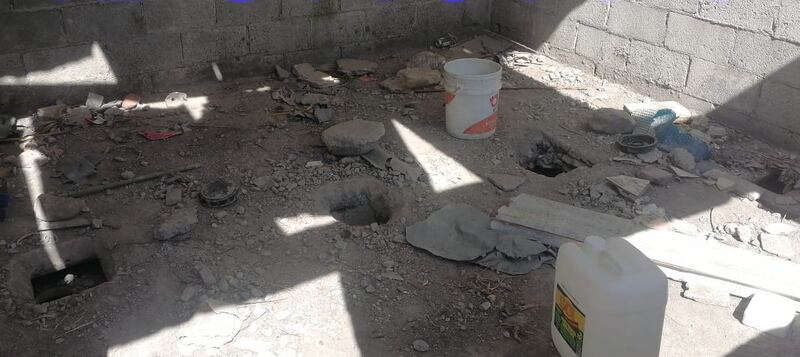 Aseguran casa fachada usada para venta de combustible ilegal.