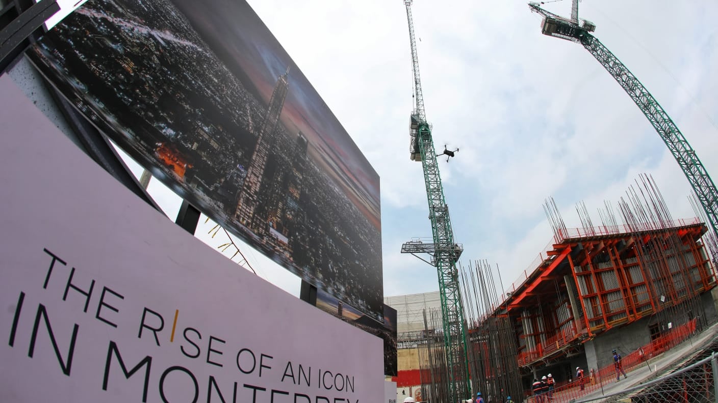 La torre tendrá 100 pisos y 475 metros de altura, albergará dependencias de gobierno en el piso 87.