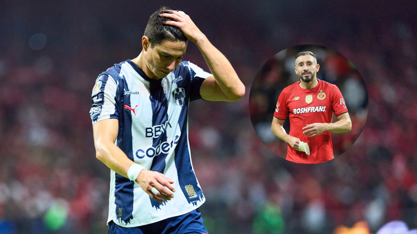 Héctor Herrera se buró de Gerardo Arteaga.